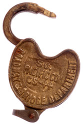 Adlake Railroad
                      Padlock