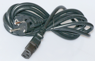 McMaster-Carr
                  p/n 1447K13 International Business-Machine Power Cord