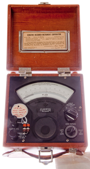 Sensitive Research Instrument Co. Fluxmeter