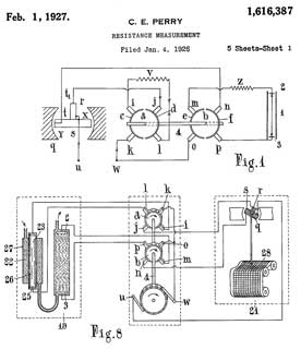 1681367 Electrical
                  testing instrument, Rolfe George Berkeley (Evershed
                  Vignoles Ltd), Aug 21, 1928, 324/722 - Megger