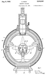 2010245
                              Magnetic balance, Erwin Roux, Askania
                              Werke Ag, Aug 6, 1935