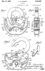 2040482
                        Padlock, Hagerty Andrew T, Adlake Co, May 12,
                        1936, 70/45