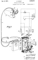 2066811
                      Portable Electric Lamp, Grant Wheat, Koehler
                      Manufacturing Co, 1937-01-05, 362/183; 337/377;
                      200/50.39; 337/362; 320/107 -