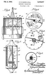 2310017 Emergency transmitter, Hartman B Canon,
                  Joseph L Swallow, Gard Well Co, Wells-Gardner, App:
                  1941-05-05, W.W.II, Pub: 1943-02-02