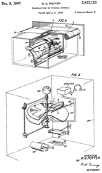 2432123
                              Translation of visual symbols, Ralph K
                              Potter, Bell Labs, App: 1945-04-05