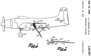 2461967
                      Aerodynamic Retarder, Leo J Devlin, Edward H
                      Heinemann, Douglas Aircraft Co Inc, 1949-02-15