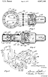 4047148 Piston
                      type underwater sound generator, Julius Hagemann,
                      Navy, App: 1956-02-29
