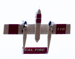 Cal Fire OV-10
                  Bronco wing no. 110