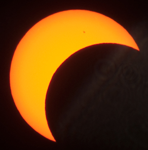 Solar
                        Eclipse 20 May 2012 Ukiah