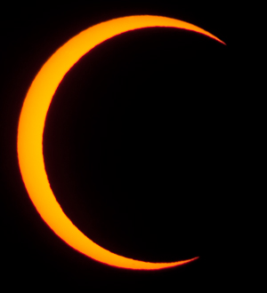 Solar
                        Eclipse 20 May 2012 Ukiah