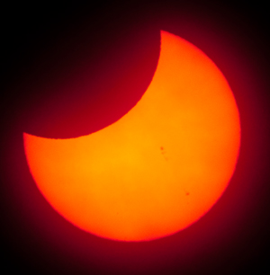 Solar
                        Eclipse 20 May 2012 Ukiah