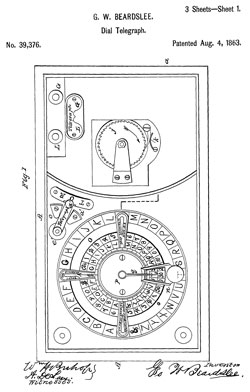 39376 Dial
                  Telegraph, G.W. Beardslee, Aug 4 1863