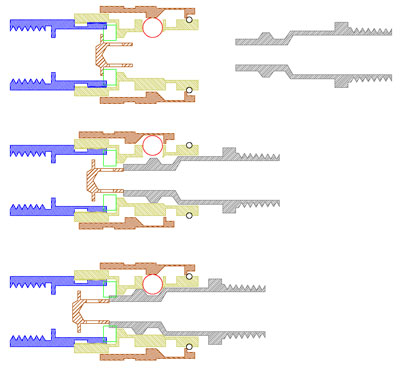 Air QUick Coupler Drawing