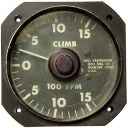 Ball Model
                      500 Variometer - Rate of Climb