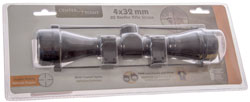 CenterPoint
                    Rim Rifle Scope 4x32mm with 3/8" Dovetail
                    Rings