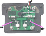 Board behind
            Binding Posts
