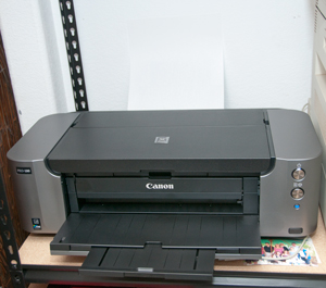 Canon Pro-100 Printer Manual or Back Tray