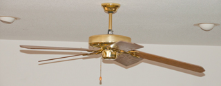 Craftsman 5
                  wood blade ceiling fan