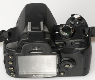 Nikon D60 Back