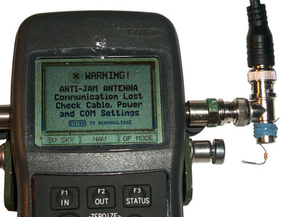 Polaris Guide (DAGR) ANTI-JAM
                message