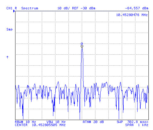 Heathkit
                GC-1000 10.455 MHz LO coming out antenna