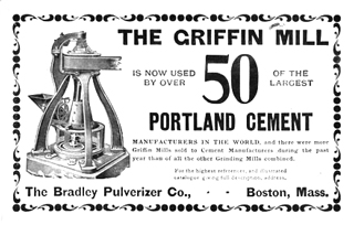 Griffin Mill used for Portland
                  Cement