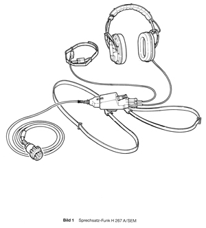 H-267 combat
                  vehicle headset