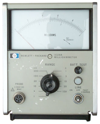 HP 4328A
                    Milliohmmeter