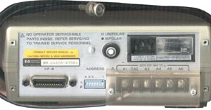 HP 59501 DAC or Power Supply Programmer Rear