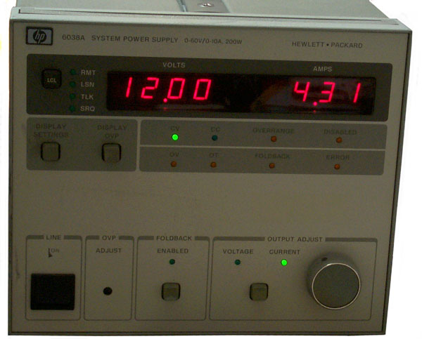 HP 6038A Power Supply