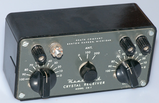Heathkit CR-1
                  Crystal Radio