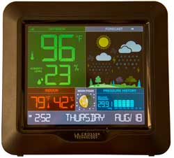 La Crosse
                    S84107 Wireless Forecast Station