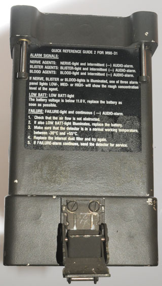 M90 Chemical Agent
                  Detector