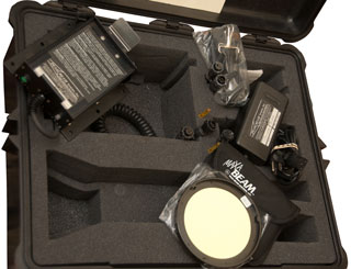 Peak Beam Systems 12
                  Million Candlepower HID Flashlight