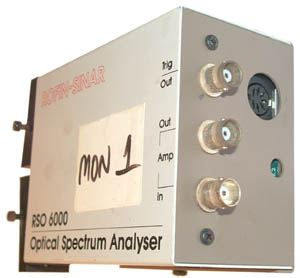 Monolight
                      Optical Spectrum Analizer 6102