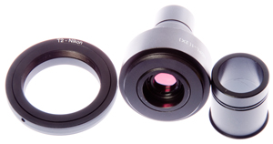 Camera in
                  Microscope Eyepiece Tube