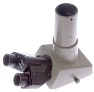 Nikon type-T
                    microscope trinocular eyepiece tube (head)