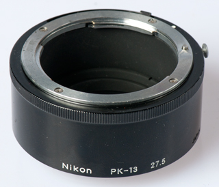 Nikon PK-13 27.5
                      mm Extension Ring for 55 mm F/2.8 AiS Macro Lens