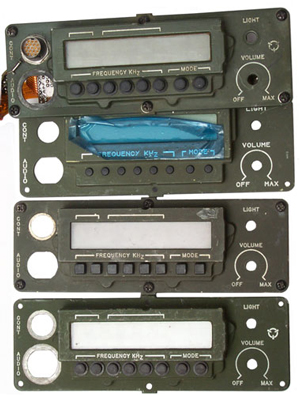 PRC-104 Front Panel Variations