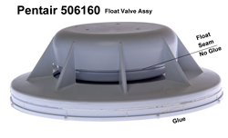In Ground Swimming Pool Skimmer Float Valve
                  Assembly Penair 506160