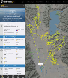 27 June 2019
                    PG&E Line Inspection Practice - FlightRadar24