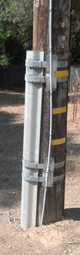 Utility
                      Power Telephone Pole Metal Brace