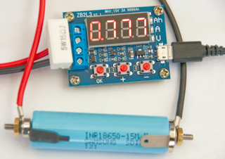 QS-906 eBay
                    title: .5v~12v Battery Capacity Meter discharge
                    Tester 3.7v 18650 lithium lead-acid