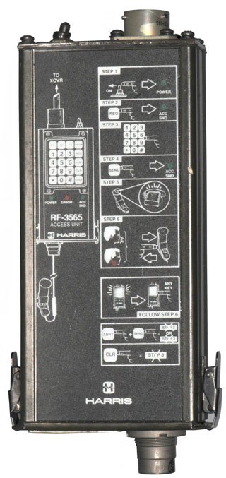 RF-3565 Access Unit Operator Instructions