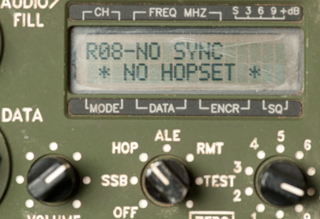 RT-1694/PRC-138 HF Receiver-Transmitter HOP Mode