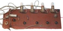 RTL logic Binary Counter Lamps for output