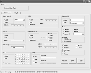 Tab 1 RS-232 Remote for Mintron 63V5