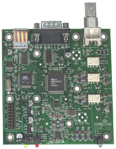 SDR-IQ PCB top