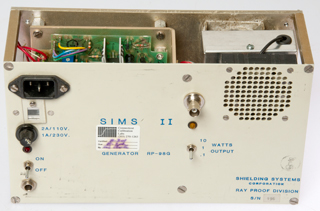 Shielding
                  Integrity Monitoring System II RP98G & RP98D