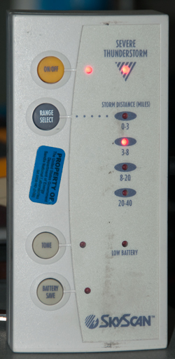 SkyScan Severe Thunderstorm Detector